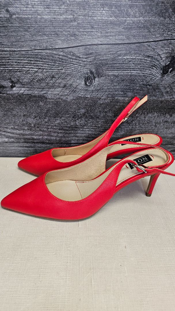 Noir Red Slingback Heel (39)