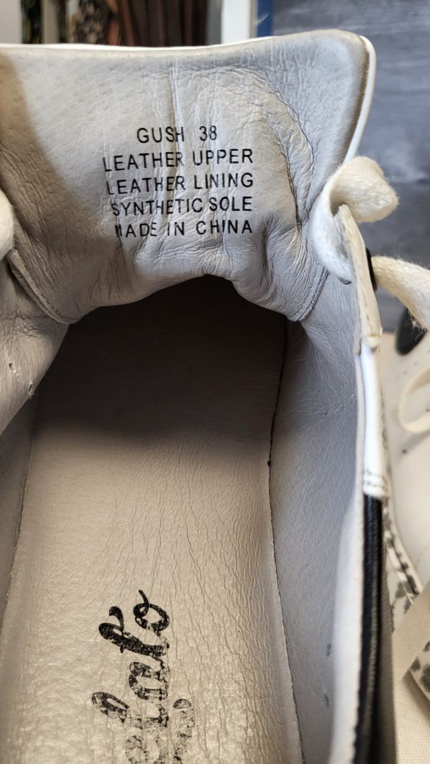 Gelato White B/W Sneaker (38)