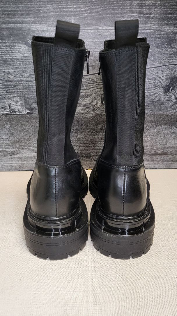 Isabella Anselmi Black Combat Boots (39)