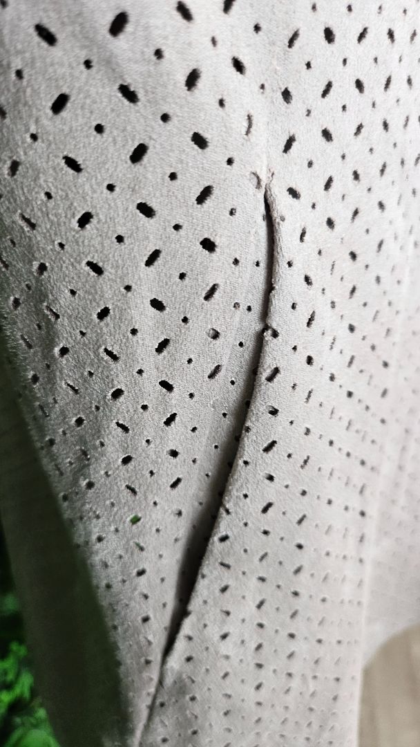 Loobies Story Taupe Faux Suede Jacket (14)