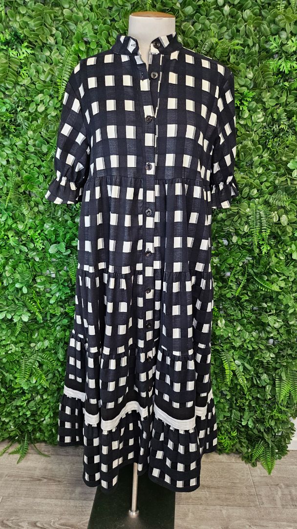 Cooper Multi One Two Check Dress (10-12)