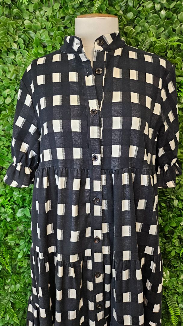 Cooper Multi One Two Check Dress (10-12)