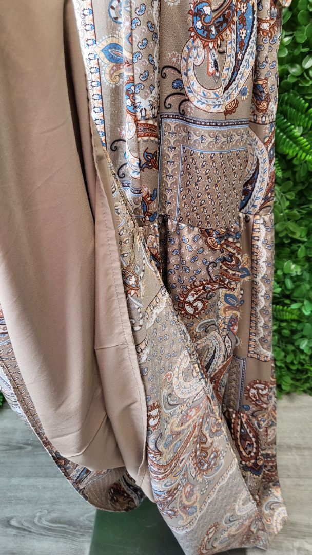 Amaya Paisley Print Tiered Skirt (14)