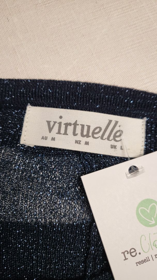 Virtuelle Blue Sparkle Knit (16-18)