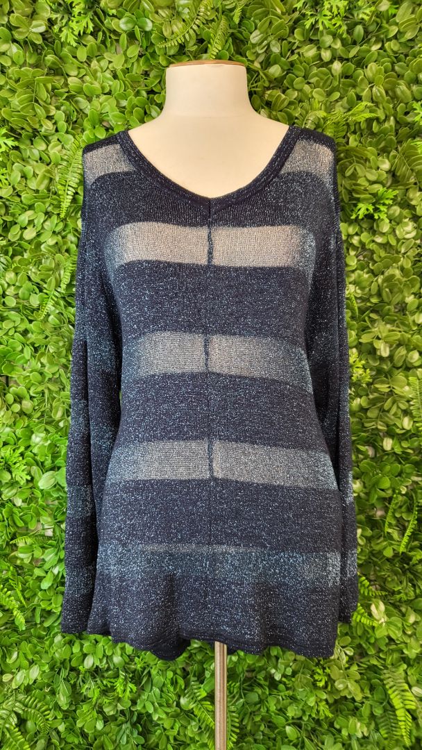 Virtuelle Blue Sparkle Knit (16-18)