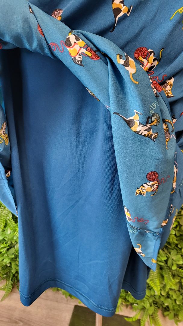 Yumi Print Kitty Dress (16-18)