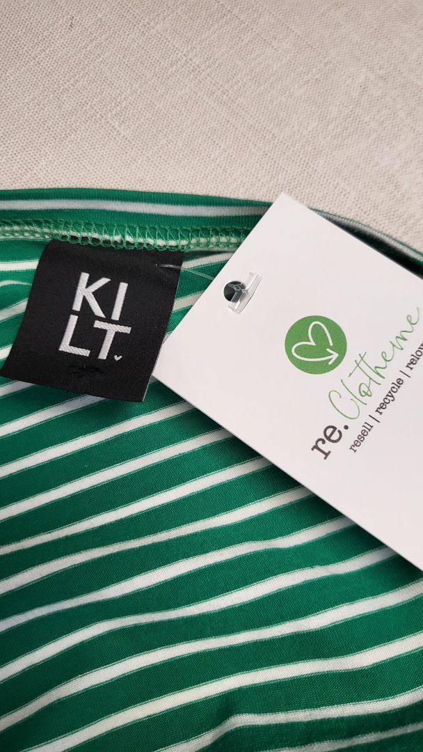 Kilt Green T-Shirt Dress (12)