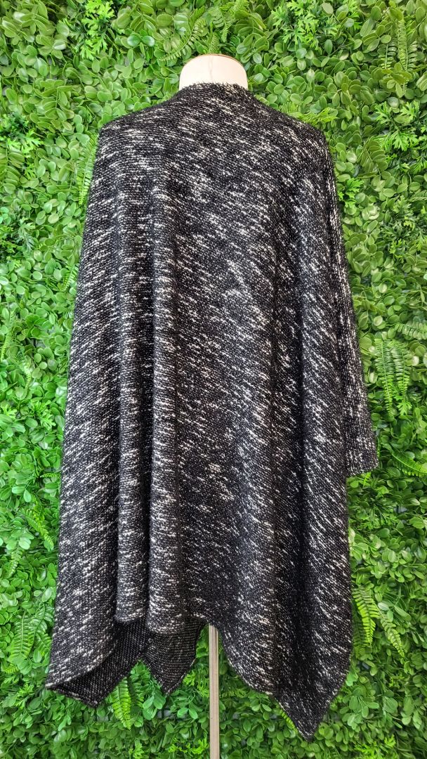 Repertoire Black Wrap Cardigan (OSFM)