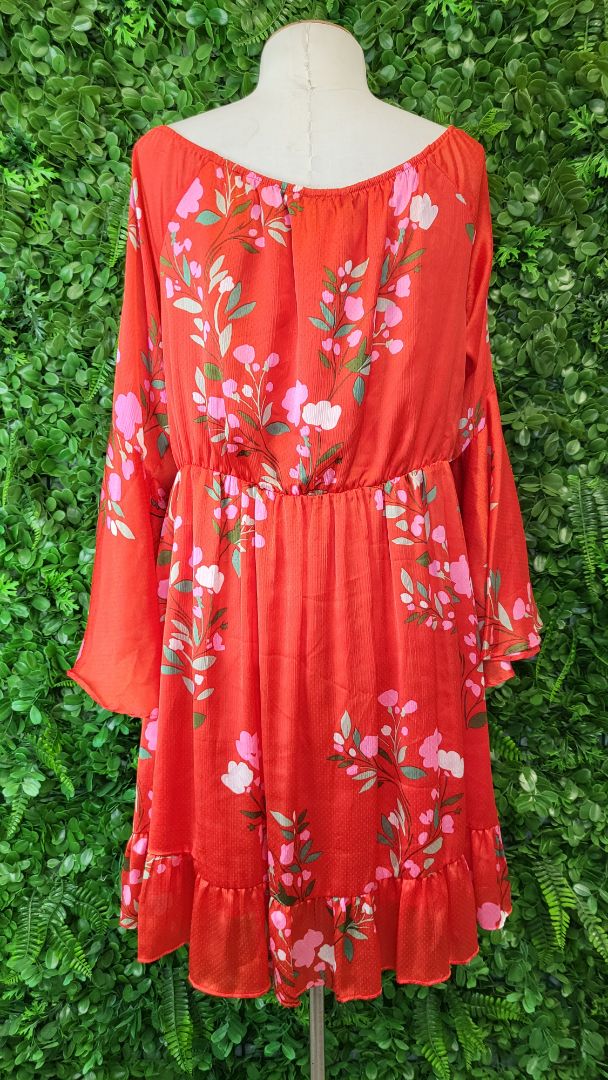Augustine Floral Scarlett Dress BNWT (14)