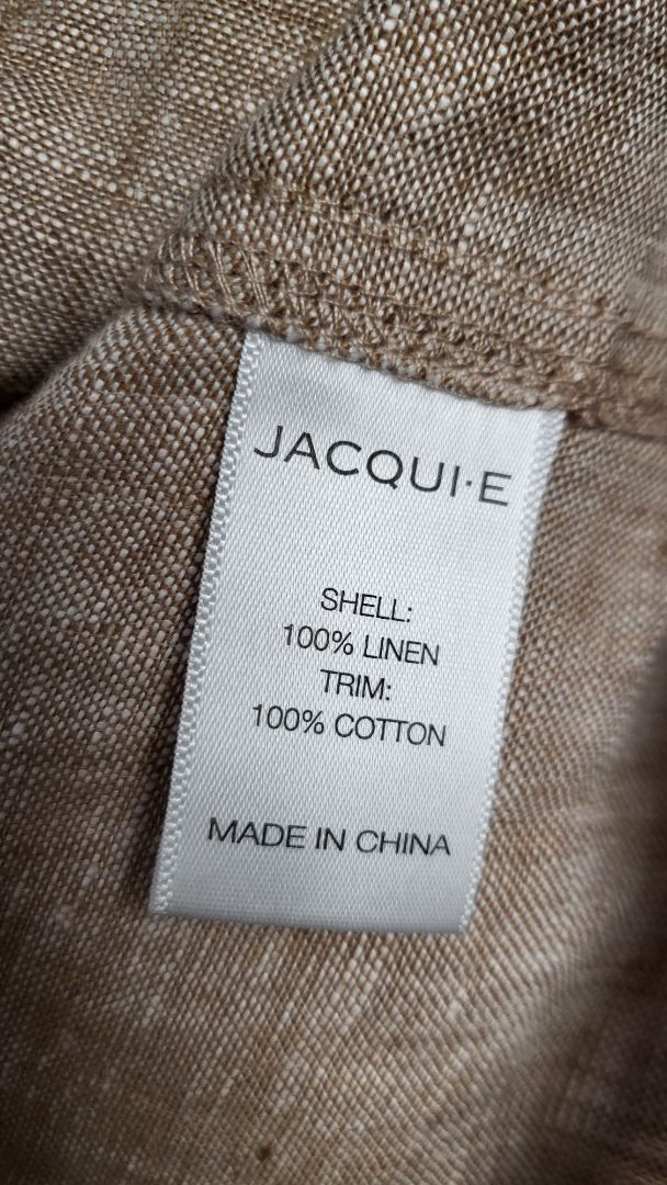 Jacqui.E Tan Linen Jacket (14)