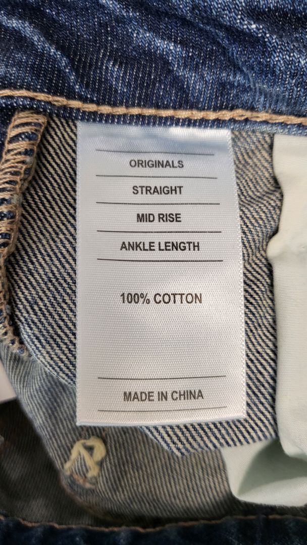 Just Jeans Blue Mid Rise, Straight Leg Jean (10)