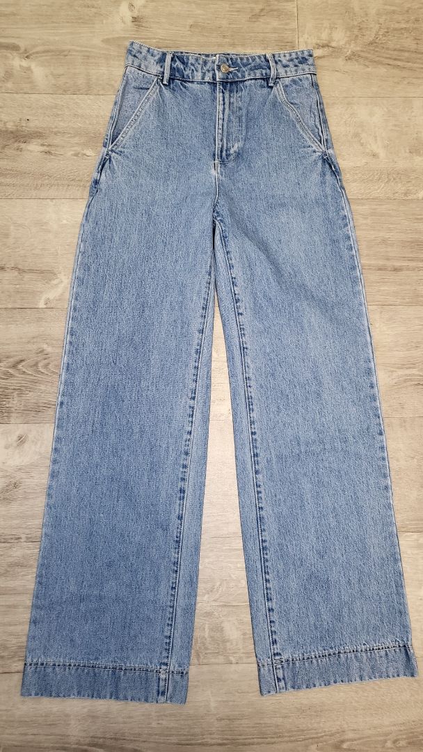 Neuw Light Wash Wide Leg Jean (8)