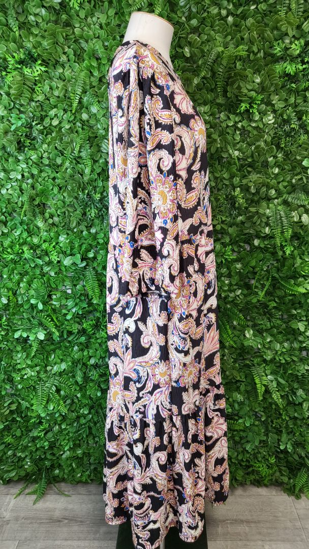 Seven Stars Print Textured Maxi Dress (18)