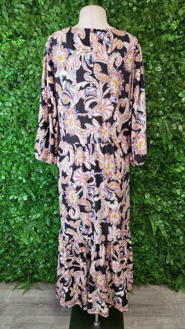 Seven Stars Print Textured Maxi Dress (18)
