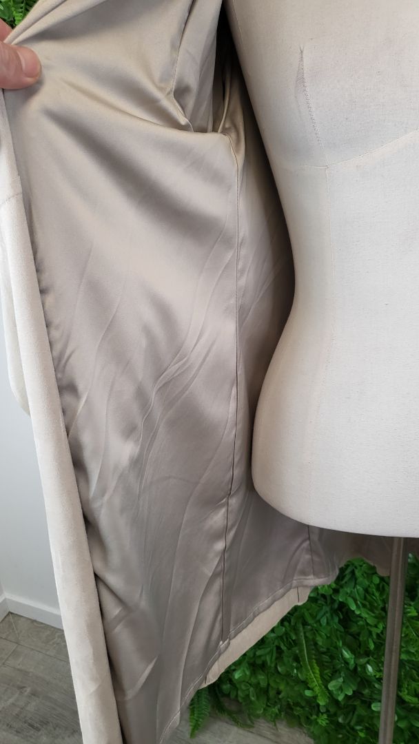 Loobies Story Cream Suede Waterfall Jacket (16)