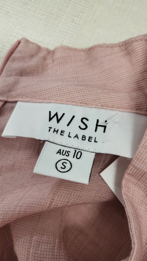 Wish Pink High Neck Blouse (10)
