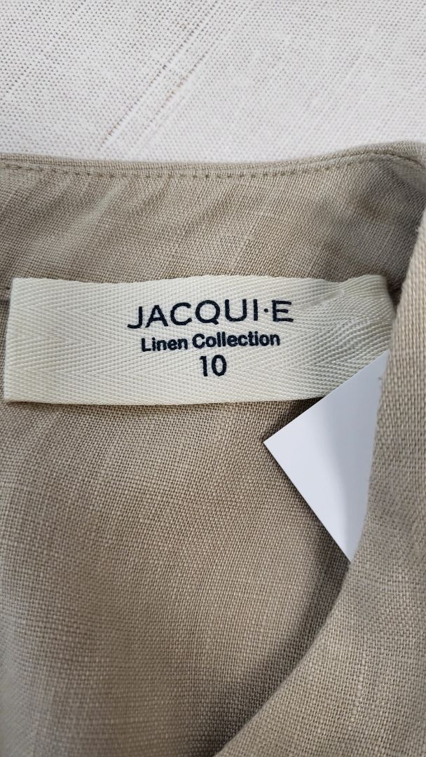 Jacqui.E Natural Linen Dress (10)