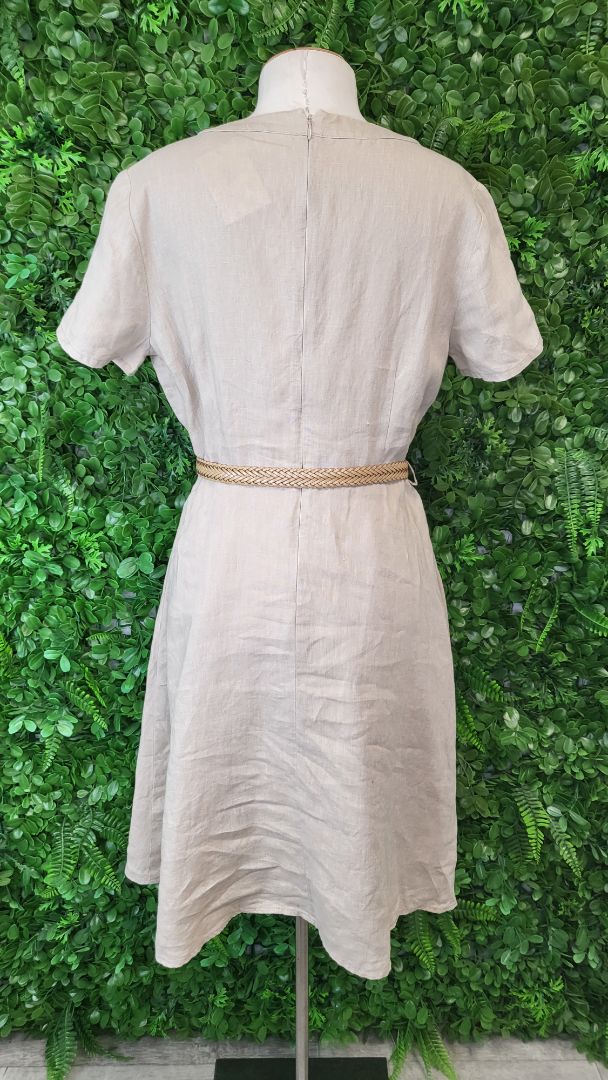 Jacqui.E Natural Linen Dress (10)
