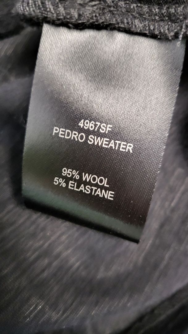 Verge Black Pedro Sweater (18-20)
