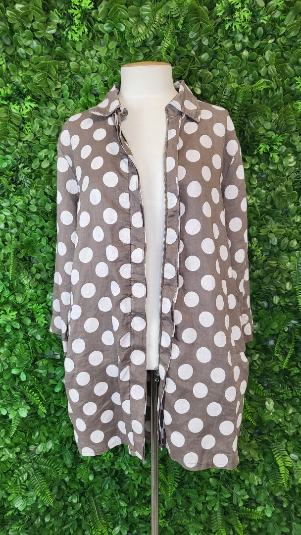 Made In Italy Mushroom Polka Jacket (10)