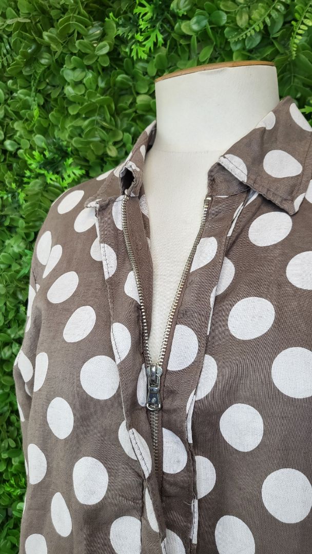 Made In Italy Mushroom Polka Jacket (10)