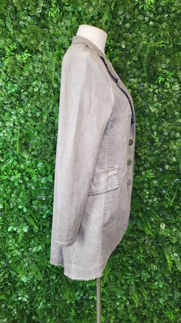 Suzy D Mushroom Military Shaped Jacket (12-14)