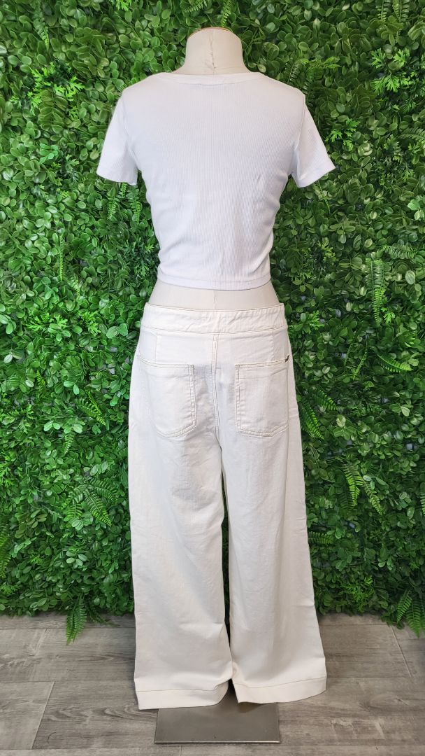 Trama Cream Wide Pant Jean (16)