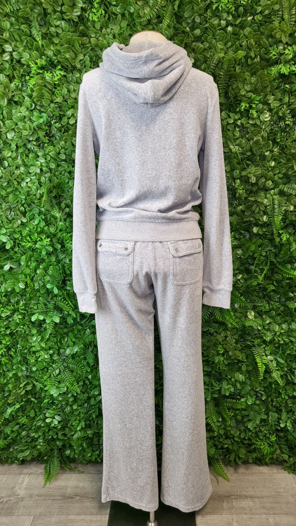 Juicy Couture Grey Velour Tracksuit (10-12)