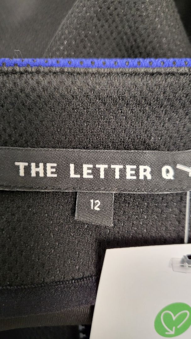 The Letter Q Blue/Black Bomber Jacket (12)