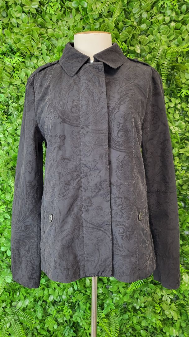 Desigual Black Embossed Jacket (12)