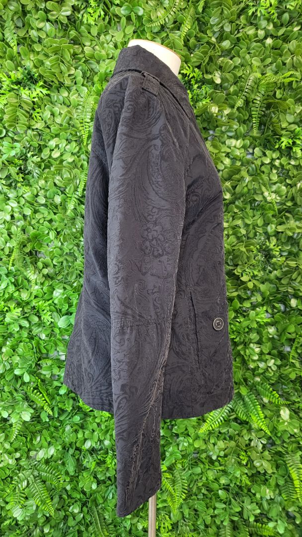 Desigual Black Embossed Jacket (12)