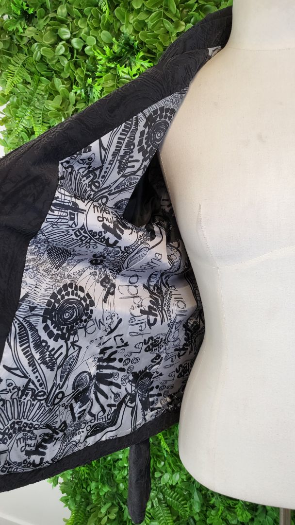 Desigual Black Embossed Jacket (12)