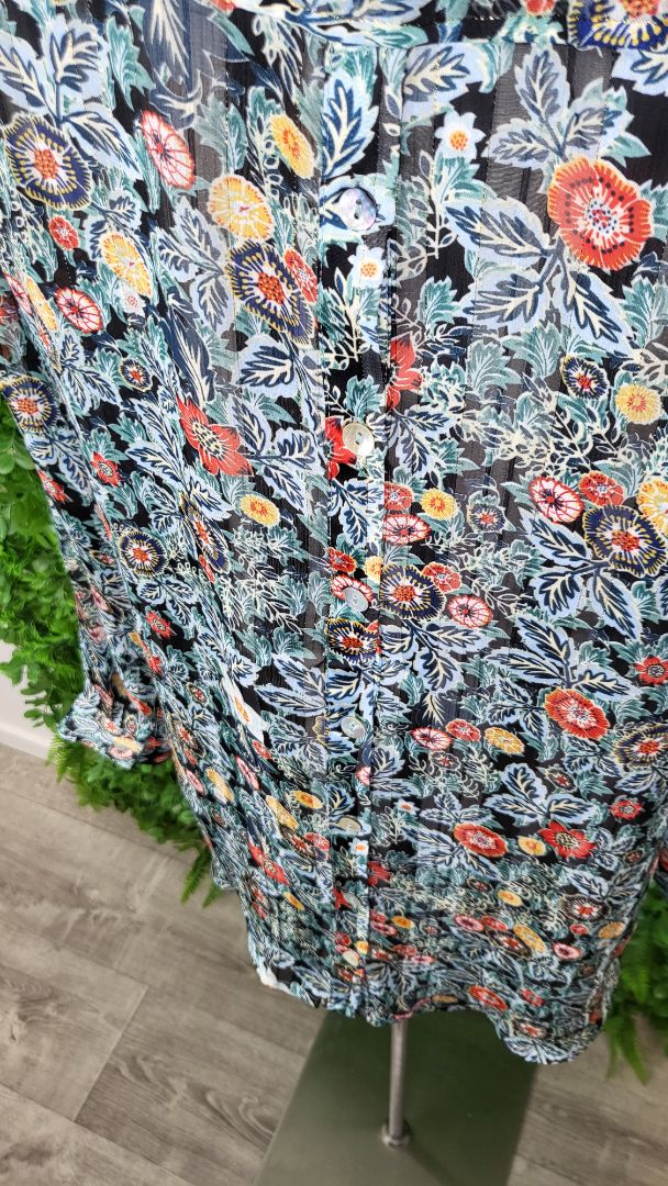Vassalli Floral Patterned Shirt (10)
