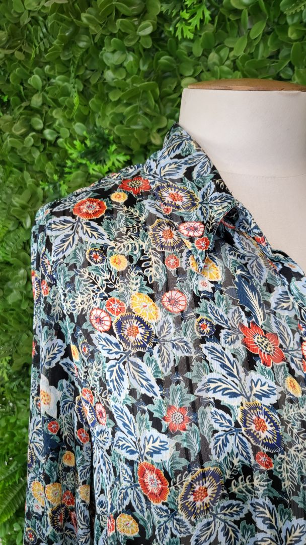 Vassalli Floral Patterned Shirt (10)