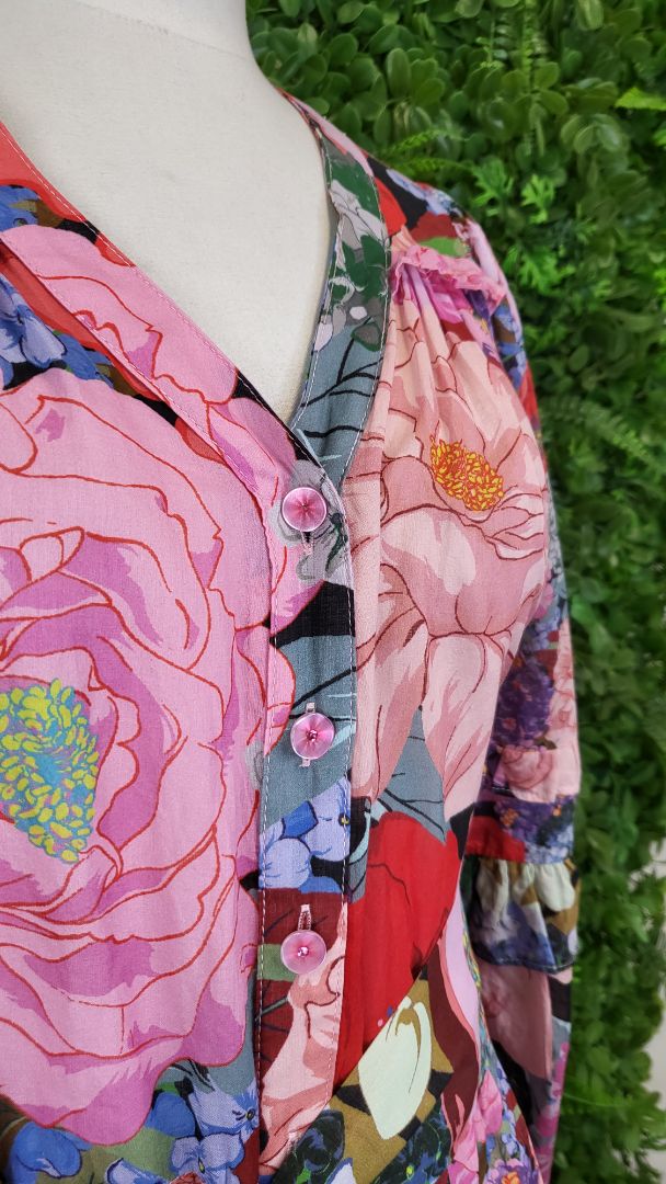 Coop Floral Afternoon V Dress (10)