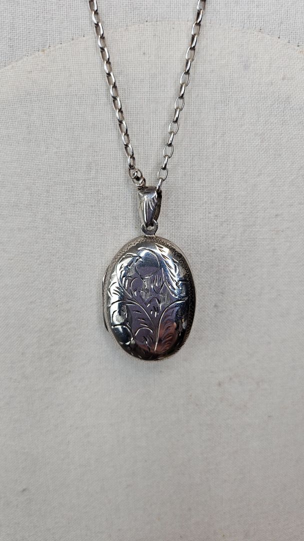 Unknown Sterling Silver 925 Chain&Locket