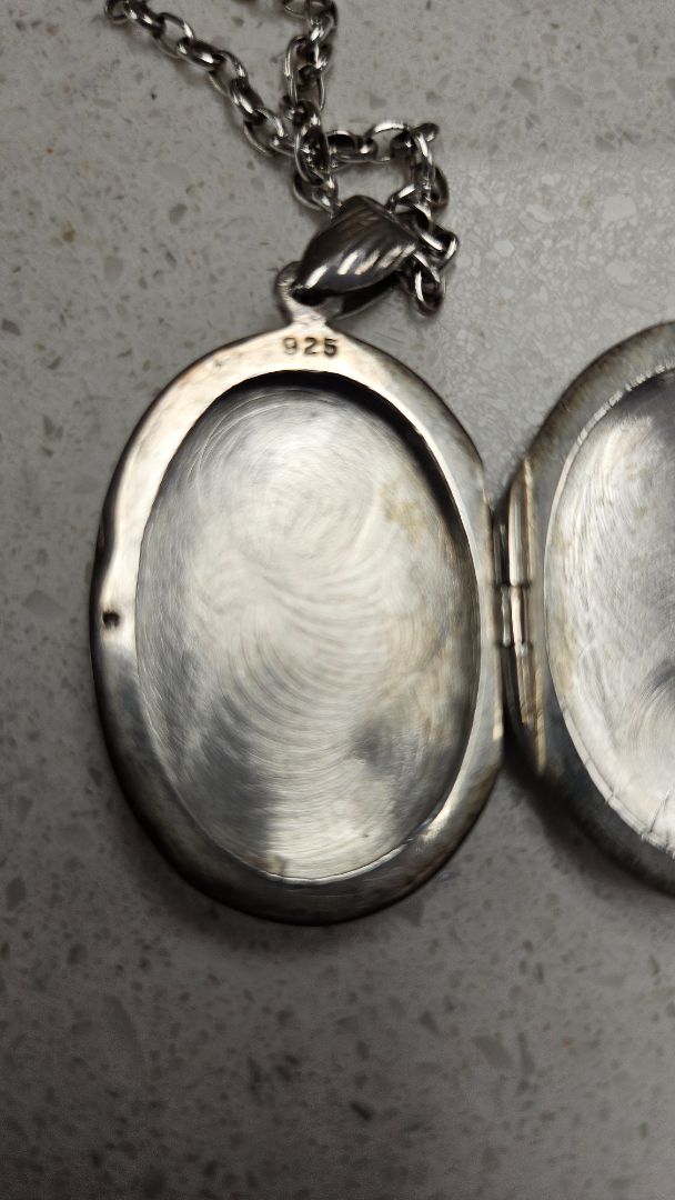 Unknown Sterling Silver 925 Chain&Locket