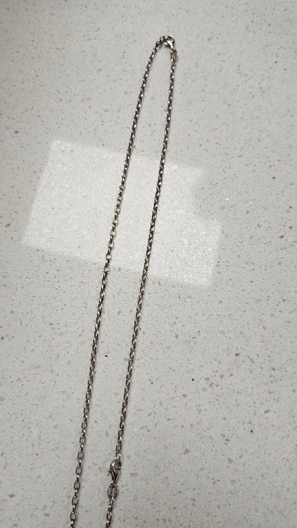 Unknown Sterling Silver 925 Chain&Locket