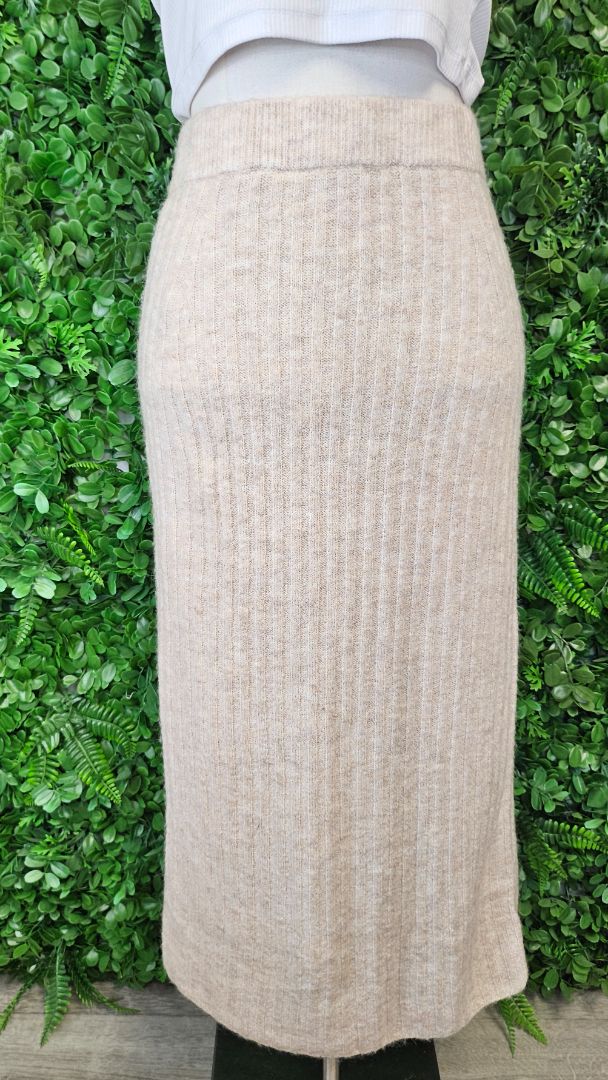 Eb & Ive Oat Kinsella Knit Skirt BNWT (12-14)