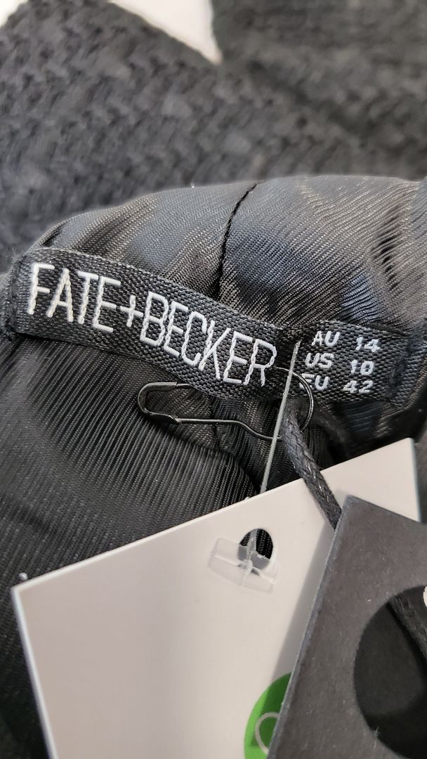 Fate+Becker Black Babylon Blazer BNWT (14)