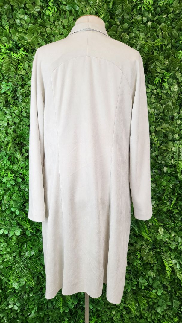 Loobies Story Cream Faux Suede Jacket (10)