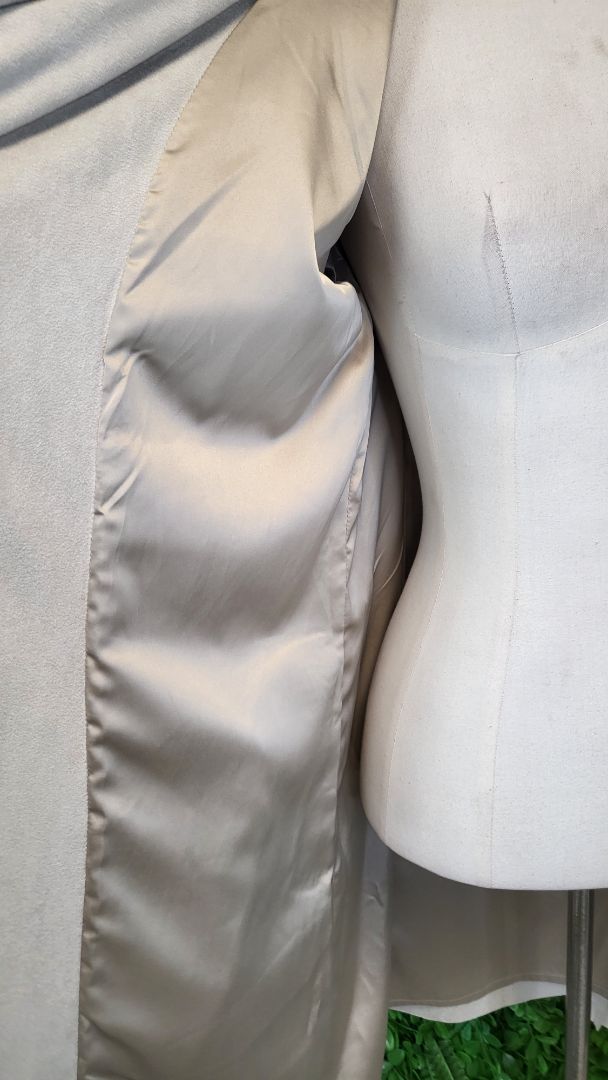 Loobies Story Cream Faux Suede Jacket (10)