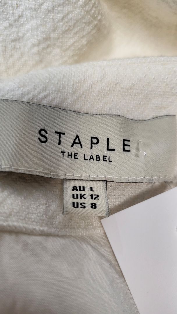 Staple The Label Cream A-Line Skirt (14)