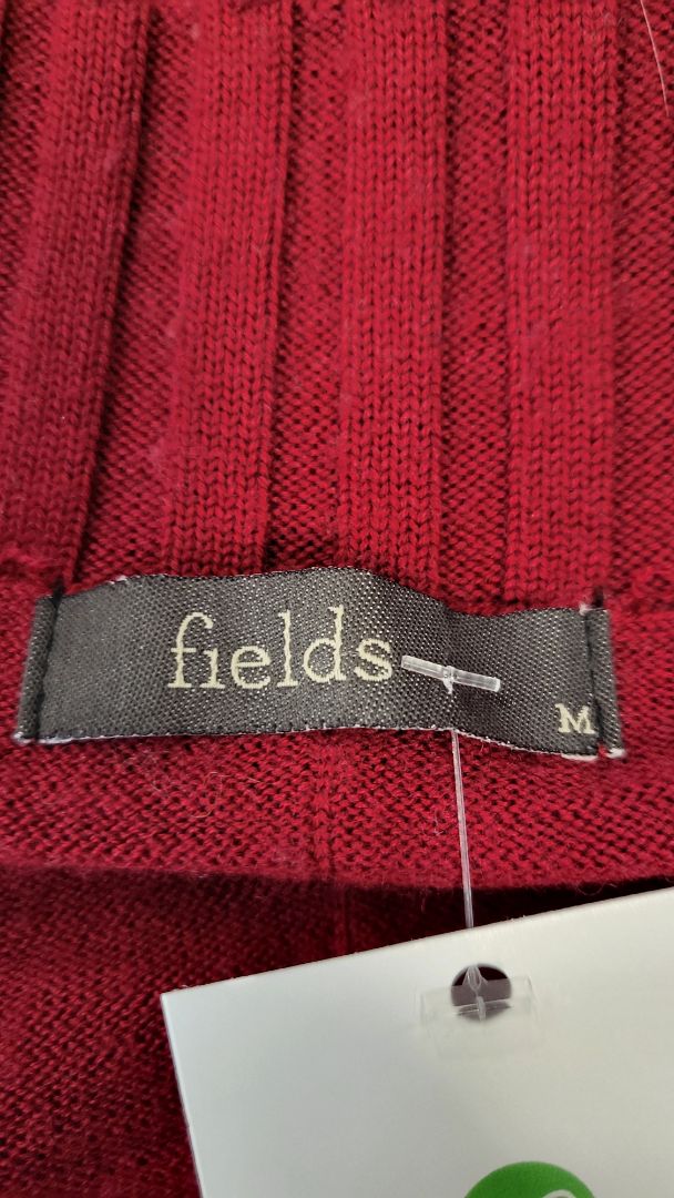 Fields Red Merino Cardigan (12)
