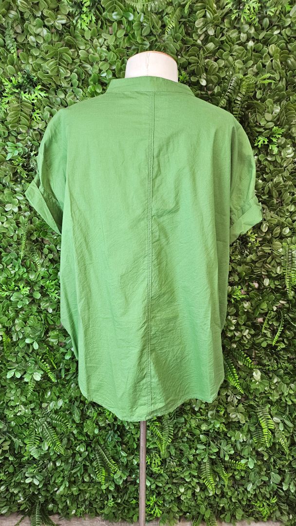 POL Green Cotton Blouse (10)