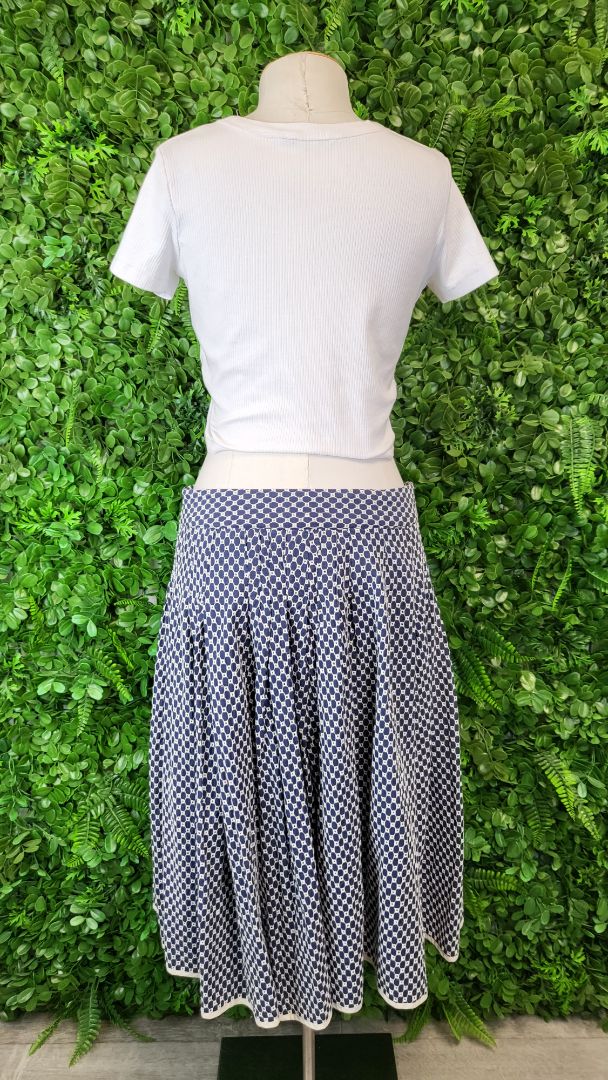 Cooper by Trelise Navy/White Tic Tac Toe Skirt (10)