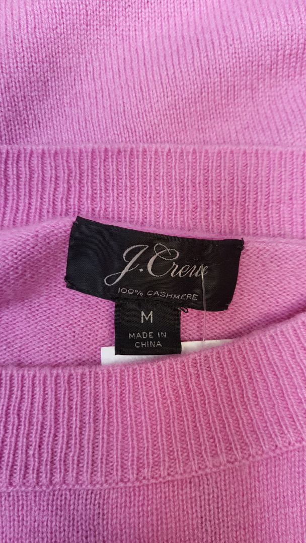 J.Crew Pink Cashmere Knit (12)