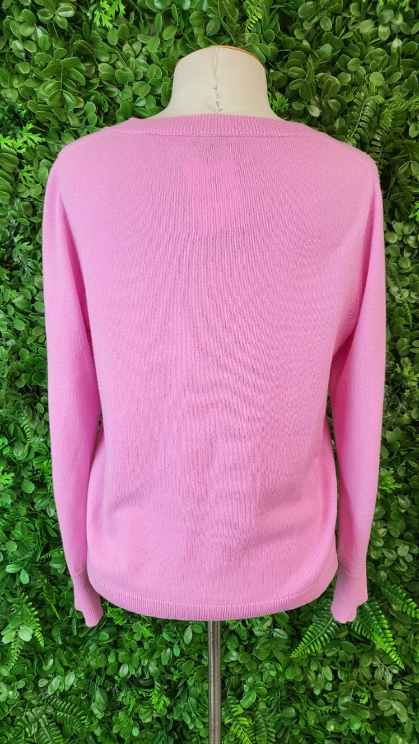 J.Crew Pink Cashmere Knit (12)