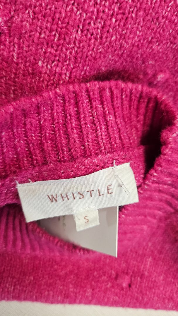 Whistle Pink Bobble Knit (10)