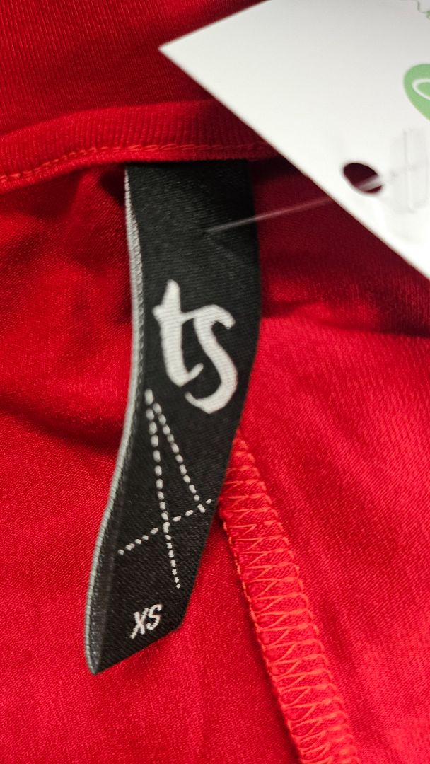 TS Red Asymmetrical Top (14)
